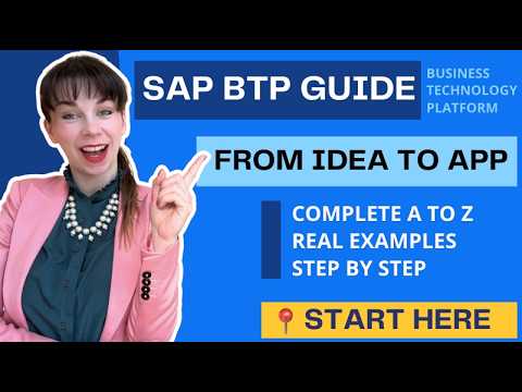 SAP BTP Explained: How to Go From Idea to Real Application | BTP services Demystified