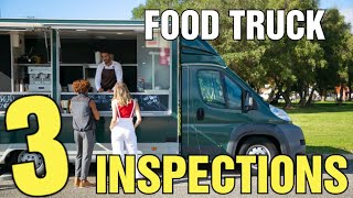 Food Truck Inspections For Beginners  [ The ONLY 3 Inspections you will EVER GET ]