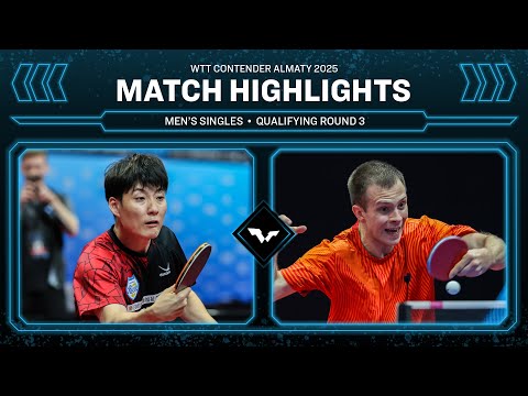 Satoshi Aida vs Vladimir Sidorenko | MS QR3 | #WTTAlmaty 2025