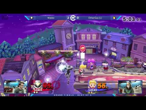 The Smash Lab 120 Grand Finals -  Waldo (Samus) vs OtherGuy (L) (Lucario/Lucas)
