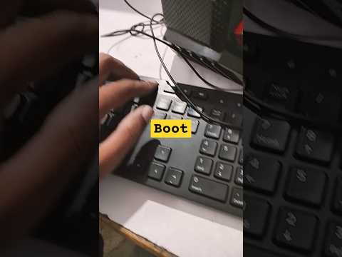 How to Boot Windows 7 in Old Generation CPU#windows#macnitesh#keyboardtricks