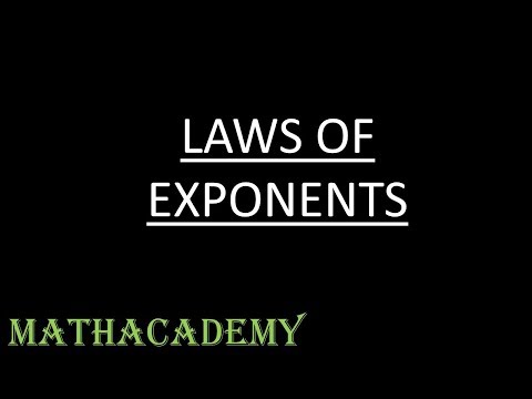 Laws Of Exponents | Pre-Algebra | Mathacademy