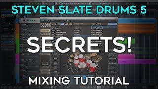 Video thumbnail for Steven Slate Drums 5 secrets! (rock drums mixing tutorial) by Sonic Drive Studio