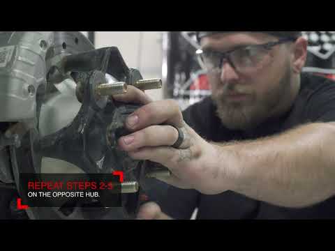 How to Install Shock Therapy's TLS (Toe Link Support) Kit on a Can-Am Maverick X3