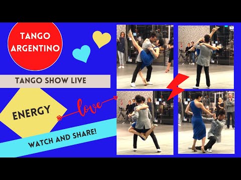 💞TANGO SHOW LIVE ➨ FABIAN Y MICHAELA 2021 💞 ★" milongueando en el cuarenta" • FÜNF HÖFE, München