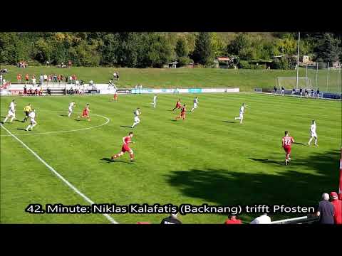 Fußball, Oberliga: TSG Backnang - FV Ravensburg