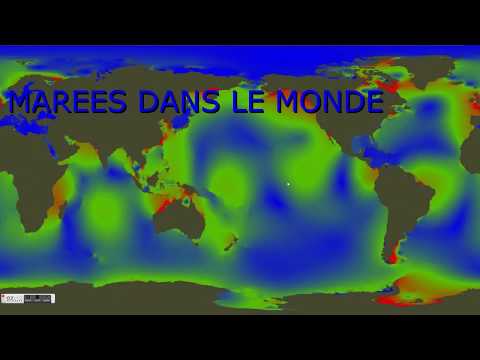 Configuration de Marées dans le monde