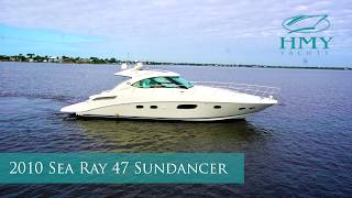 2010 Sea Ray 47' Sundancer BOREDOM - For Sale with HMY Yachts
