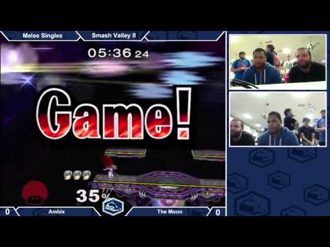 Smash Valley II Melee Singles Top 32 - The Moon vs Ambix