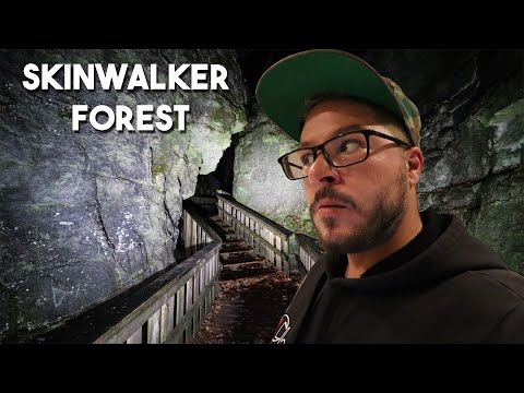ALONE IN THE HAUNTED SKINWALKER FOREST