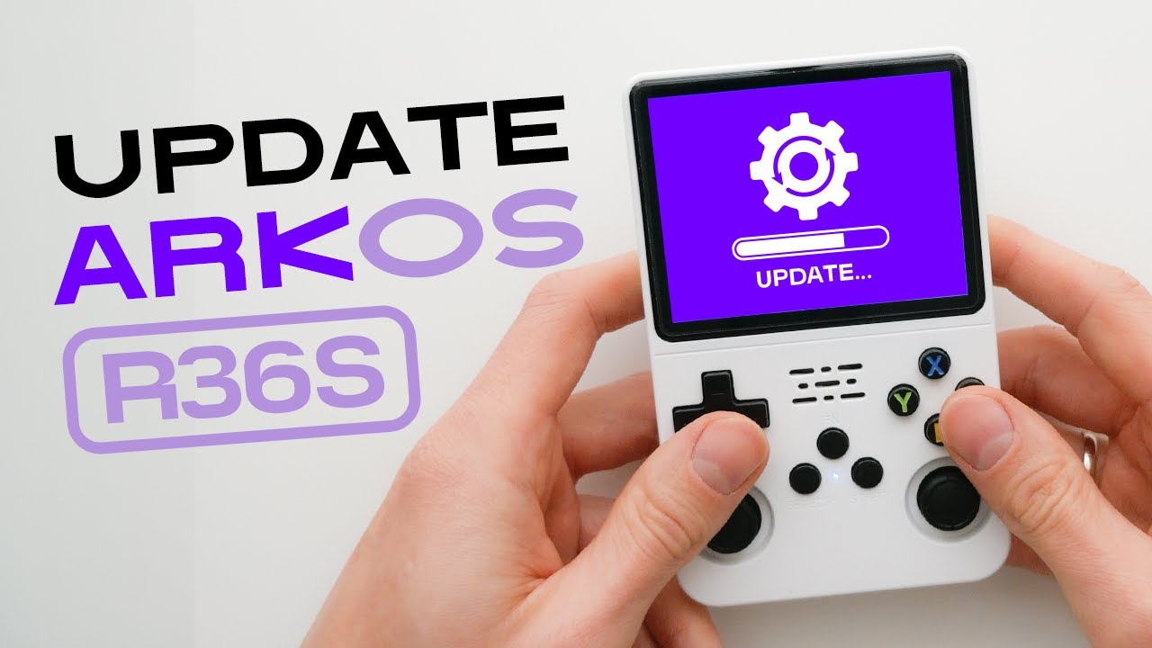 R36S Update ArkOS | Step-by-step tutorial in real time WITH YOUR PHONE