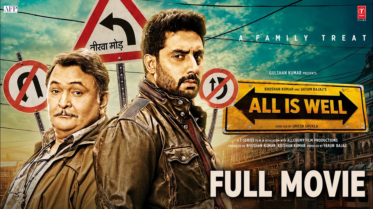 All Is Well (Full Movie): Abhishek Bachchan | Asin | Rishi Kapoor | Supriya | Umesh S | Bhushan K