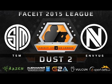 TSM vs EnVyUs - Dust 2 (FACEIT 2015 League)