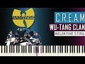 How To Play: Wu-Tang Clan - C.R.E.A.M | Piano Tutorial + Sheets