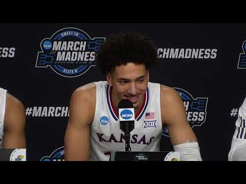 Kansas Regional Semifinals Postgame Press Conference - 2022 NCAA Tournament