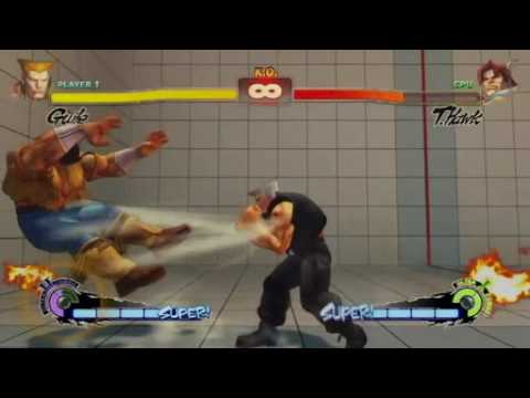 SUPER STREET FIGHTER 4 - Guile Combo Exhibition 2