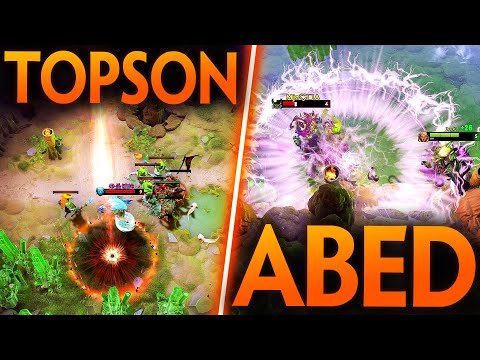 TOPSON INVOKER EXORT BUILD | ABED INVOKER QUAS WEX | Dota 2 Invoker