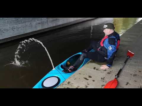 Fitting and testing a sea kayak bilge pump