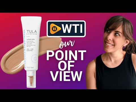 TULA Skin Care Radiant Skin Brightening Serum Skin Tint SPF-Facial Sunscreen Provides Broad Spectrum SPF 30 Protection - WTI product video review
