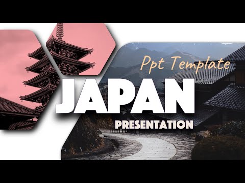 Animated Japan Themed PowerPoint Presentation Animation with Morph Transition |free ppt template
