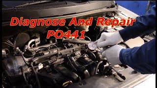 How To Diagnose P0441 2013 Hyundai