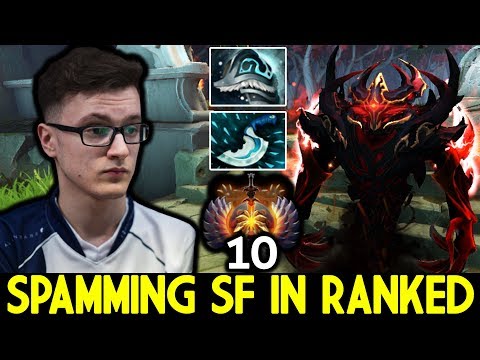 MIRACLE [Shadow Fiend] 100% Situational Build Spaming SF in Ranked 7.22 Dota 2