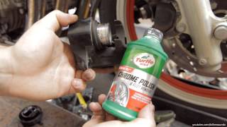 How to easy fix sticky brake caliper on motorcycle
