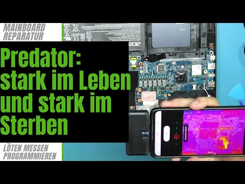 Acer Predator Helios 300 PH317-54 won't charge or turn on - Diagnosis (Part 1)