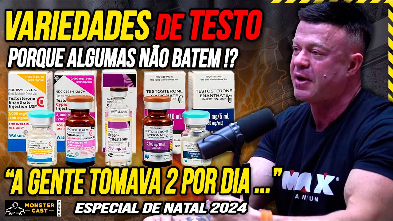 PINDUCA EXPLICA O PORQUE ALGUNS TIPOS DE TESTOSTERONA NÃO FUNCIONAM PARA CADA PESSOA !?