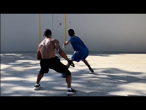 Dan P. Vs Bradley - 3rd Round - 2022 King of the Court Handball Tournament