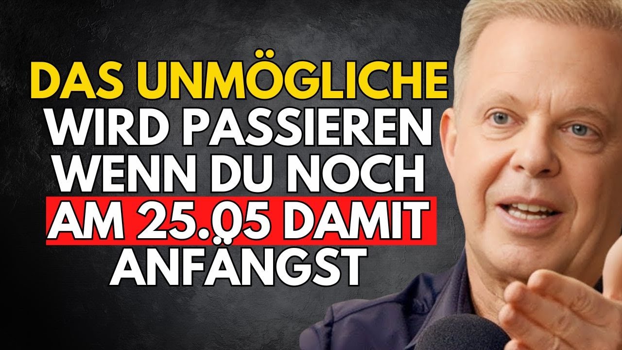 DAS VERÄNDERUNGSSPIEL | DU wirst überrascht sein, wenn es anfängt zu passieren - Joe Dispenza