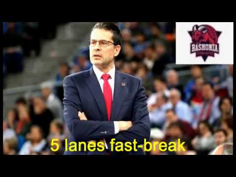 Baskonia: 5 lanes fast-break