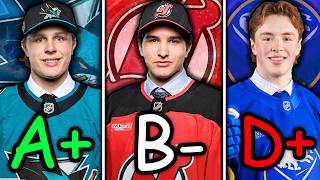 Grading EVERY First Round 2026 NHL Draft Pick!