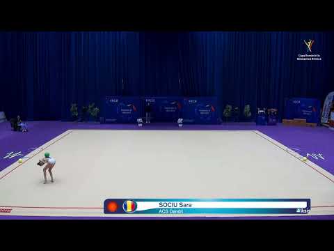 ASSOCIU Sara ACS Dandri Juniors II Ball Romanian Cup in Rhythmic Gymnastics – 2025