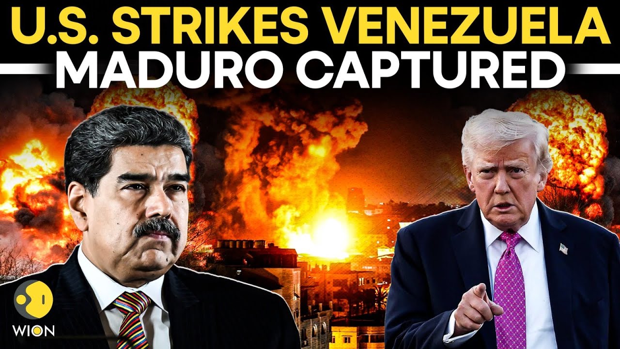 US Attacks Venezuela LIVE: Maduro Arrested, Civilians Killed In Strike, US Says ‘Not At War’ | WION