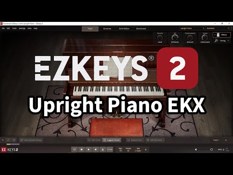 Toontrack EZkeys 2 with Upright Piano EKX All Presets DEMO