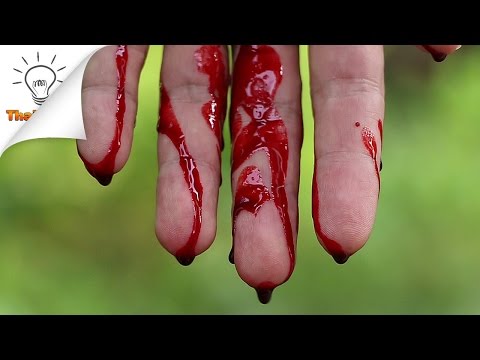How to Make Fake Blood for Halloween | Thaitrick