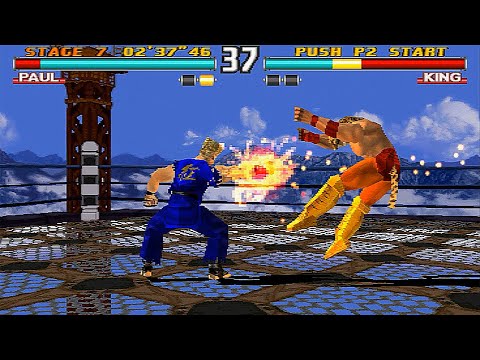 Tekken 3 New Blue Color Paul Gameplay