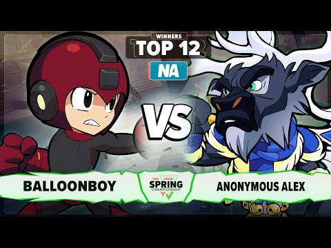 BalloonBoy vs Anonymous Alex - Top 12 - Spring Championship 2025 - NA 1v1