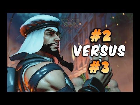 Oil King #2 in Rank vs Gachikun #3 in Rank   Who has the best Rashid  SFV Arcade Edition