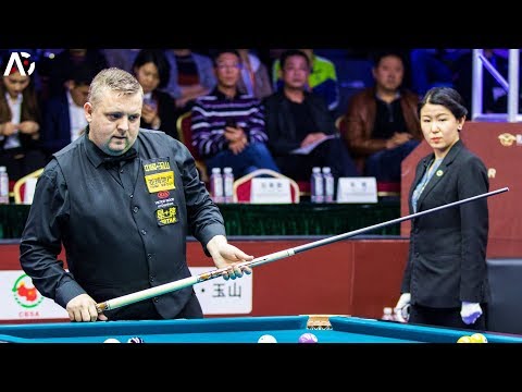 2018 Chinese Pool World Championship 中式台球世錦賽│LIU Chuang 劉闖 vs Chris Melling