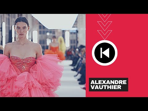 ALEXANDRE VAUTHIER #HauteCouture 2023 #fashion #parisfashionweek #runway #backstage #paris