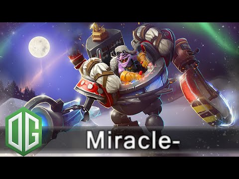 OG. Miracle- Timbersaw Gameplay - Ranked Match - OG Dota 2
