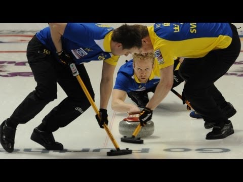 CURLING:World Men's Chp 2013 - Draw 15 SWE-DEN