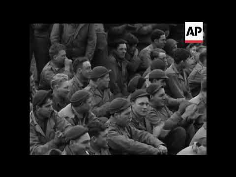 28th Maori Battalion Entertain U S Allies Italy  03/27/1944