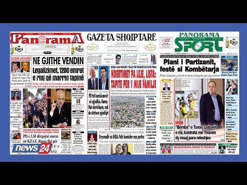 17 maj, 2019  "Shtypi i dites" në News24 - "Koha për t'u zgjuar" nga Bashkim Hoxha