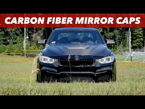 CARBON FIBER M3 STYLE MIRROR CAPS // BMW F30