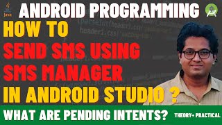 Send SMS with SMSManager in Android Studio | How to Send Text Message in Android Studio? | Send SMS