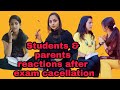 Paper Cancel Hone Pr Students Or Parents Ke Reactions Funny Video Shadow Of Life