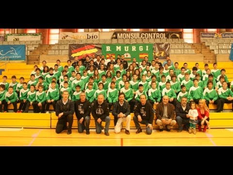 PRESENTACION CANTERA CLUB BALONCESTO MURGI